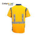 Hi Vis Polos reflectantes de seguridad naranja